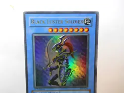 Black Luster Soldier 1st Edition Yu-Gi-Oh Card SYE-024 Ultra Rare Played LP - Image 2
