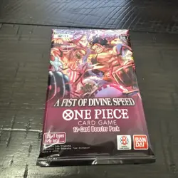 One Booster Packs One Piece OP-11 A Fist Of Divine Speed Factory Sealed⚡Fast - Image 2