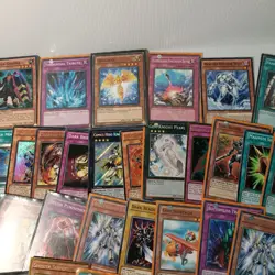 Yu Gi Oh Card Bulk Lot Bundle Approximately 80+ Random Cards Including Holos - Image 3