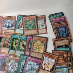 Yu Gi Oh Card Bulk Lot Bundle Approximately 80+ Random Cards Including Holos - Image 4
