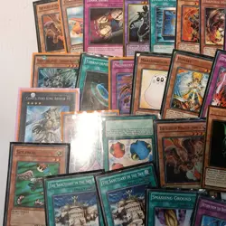 Yu Gi Oh Card Bulk Lot Bundle Approximately 80+ Random Cards Including Holos - Image 5