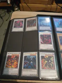 Yu-Gi-Oh Cards Large Bundle( Mostly Holo Rares), X2 Card Binders,X2 Dice,X1 Tin - Image 3