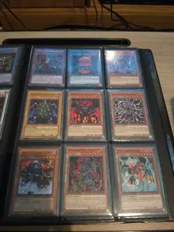 Yu-Gi-Oh Cards Large Bundle( Mostly Holo Rares), X2 Card Binders,X2 Dice,X1 Tin - Image 4