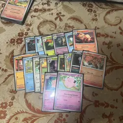 pokemon 151 card lot english 71 Nm+ Tcg Scarlet & Violet Booster Bundle 2023 - Image 4