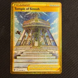 Temple of Sinnoh 214/189 NM Secret Rare Full Art SWSH: Astral Radiance Pokemon - Image 1