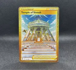 Temple of Sinnoh 214/189 Astral Radiance Gold Secret Rare Full Art Pokemon NM/M - Image 1