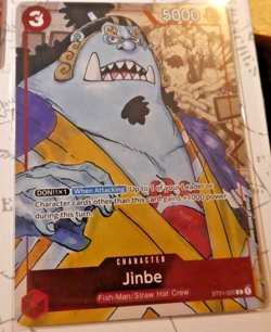 One Piece English Card Game Holo Carte 25th Anniversary Jinbe ST01-005 En Mint - Image 1