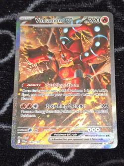 Volcanion ex 182/159 NM Journey Together Pokemon Special Illustration Rare - Image 1