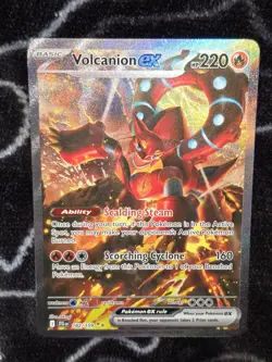 Volcanion ex 182/159 NM Journey Together Pokemon Special Illustration Rare - Image 2