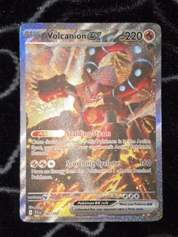 Volcanion ex 182/159 NM Journey Together Pokemon Special Illustration Rare - Image 3