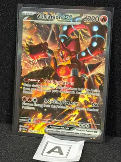 POKEMON: JOURNEY TOGETHER - VOLCANION EX SPECIAL ILLUSTRATION RARE 182/159 ⭐⭐(a) - Image 1