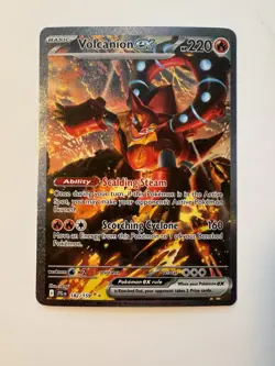 Volcanion Ex Special Illustration Rare Holo 182/159 Pokemon Journey Together NM - Image 1
