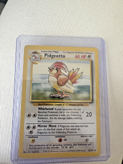 Pokemon TCG Pidgeotto 22/102 Base Set Rare LP - Image 2