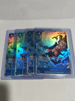 TCG 4x Marco PRB02-008 SR Alt Art Playset One Piece The Best Vol 2 English - Image 1