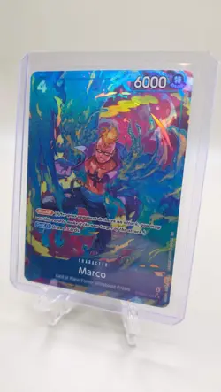 Marco PRB02-008 SR⭐ Alt Art One Piece TCG (The Best of Vol.2 set) English - Image 2