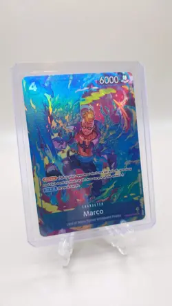 Marco PRB02-008 SR⭐ Alt Art One Piece TCG (The Best of Vol.2 set) English - Image 3