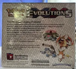 POKEMON TCG EVOLUTIONS BOOSTER BOX XY 2016 FACTORY SEALED. - Image 2