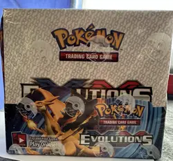 POKEMON TCG EVOLUTIONS BOOSTER BOX XY 2016 FACTORY SEALED. - Image 1