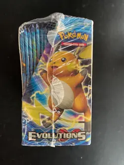 2016 Pokemon TCG XY Evolutions Factory Sealed 36 Booster Pack Box - Image 2
