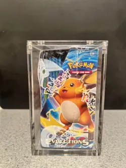 POKEMON TCG EVOLUTIONS BOOSTER BOX XY 2016 FACTORY SEALED Acrylic case included - Image 2