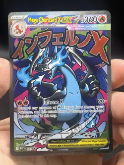Mega Charizard X ex 023 Mega Evolution Promo Phantasmal UPC English NM - Image 3