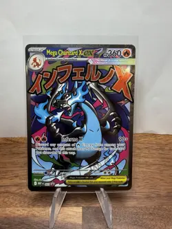 Pokemon Card - Mega Charizard X ex - Promo (MEP023) Phantasmal Flames UPC NM - Image 1