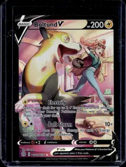 2022 Pokemon SWSH Brilliant Stars Boltund V Trainer Gallery Full Art #TG13/TG30 - Image 1