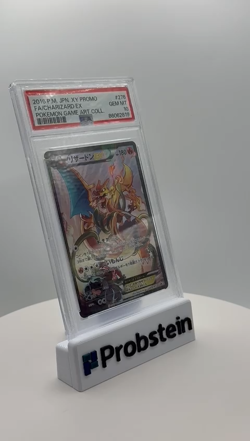 2016 Pokemon Japanese XY Promo Game Art Collection #276 Charizard Ex FA PSA 10 - Image 2