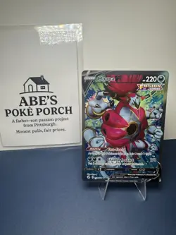 Pokemon TCG Hoopa v Fusion Strike Full Art Ultra Rare Card 253/264 - Image 1
