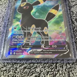 Pokemon Evolving Skies 2021 Umbreon v Full Art Ultra Rare Card 188/203 - Image 2