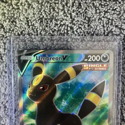 Pokemon Evolving Skies 2021 Umbreon v Full Art Ultra Rare Card 188/203 - Image 3