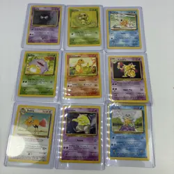 Pokemon Card Joblot Bundle Base Set 1999 + Covers For Grading PSA RC - Image 1