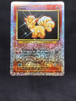 Pokemon Cards: Legendary Collection Reverse Holo: Vulpix 98/110 - Image 2