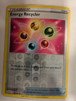 Energy Recycler 124/163 - Battle Styles Reverse Pokemon Holo Foil Nice! - Image 1