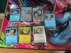 Sealed In Original Packaging Pokemon Card Lot 7 Cards Promos - Image 1