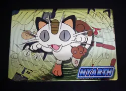 Meowth Meiji Embossed 1999 Get Card Pokemon Nyarth Foil Holo Japanese Promo - Image 4