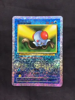 Pokemon Cards: Legendary Collection Reverse Holo: Tentacool 96/110 - Image 1