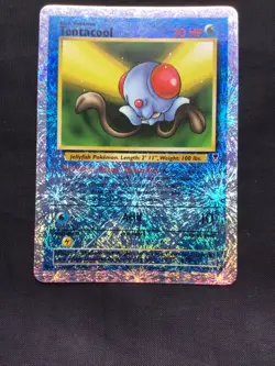 Pokemon Cards: Legendary Collection Reverse Holo: Tentacool 96/110 - Image 2