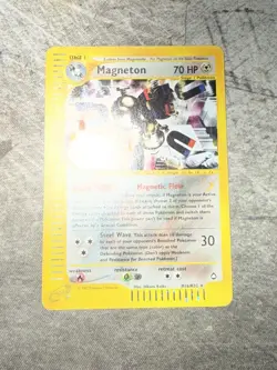 Magneton H16/H32 Aquapolis Holo Rare Pokemon Card - Image 2