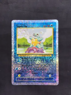 Pokemon Cards: Legendary Collection Reverse Holo: Squirtle 95/110 - Image 1