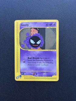 Pokemon Card Expedition Base Set Gastly 109/165 E Series Pokemon TCG - Image 1