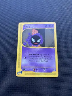 Pokemon Card Expedition Base Set Gastly 109/165 E Series Pokemon TCG - Image 2
