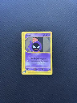 Pokemon Card Expedition Base Set Gastly 109/165 E Series Pokemon TCG - Image 3