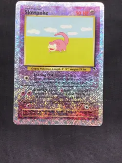 Pokemon Cards: Legendary Collection Reverse Holo: Slowpoke 93/110 - Image 2