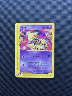 Pokemon Card Expedition Base Set Abra 93/165 E Series Pokemon TCG - Image 1