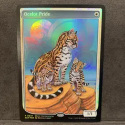 Ocelot Pride Textless Store Champion Promo Foil Mtg 0047 - Image 2