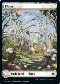 MTG Plains (0263) Normal NM Bloomburrow Magic 263 - Image 1