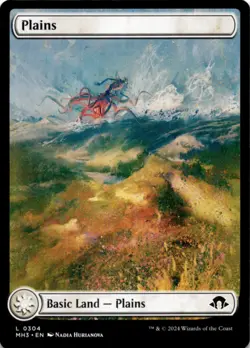MTG Plains (0304) Normal NM Modern Horizons 3 Magic 304 - Image 1