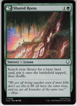 MTG Shared Roots Normal NM Avatar: The Last Airbender Magic 196 - Image 1