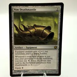 Magic The Gathering Scars of Mirrodin Nim Deathmantle Regular NM - Image 1